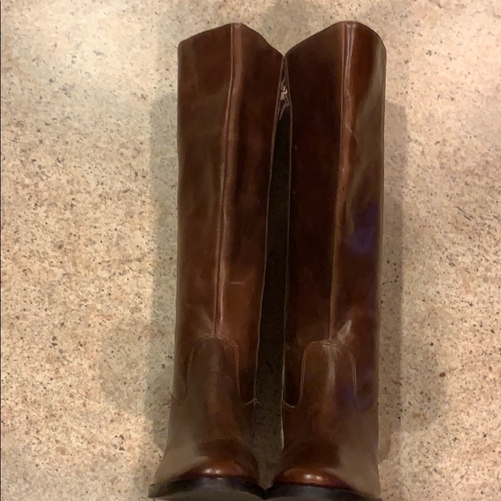 Matisse 6 m Becky brown leather tall riding boots